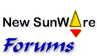 New SunWare Forums