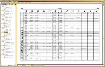 Full view of the table part